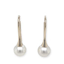 SOLD -  9ct Yellow Gold  Australian South sea Pearl Earrings