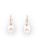 SOLD - 9ct Yellow Gold Australian South Sea Pearl Earrings
