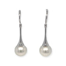 9ct WG Australian south sea Pearl Earrings