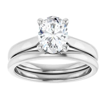 18ct YG Solitaire Lab Grown Diamond Ring