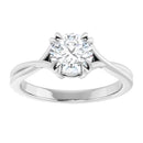 18ct Yellow Gold - Solitaire Round cut Lab Grown Diamond Ring