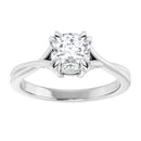 18ct Yellow Gold - Solitaire Cushion cut Lab Grown Diamond Ring