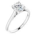 18ct Yellow Gold - Solitaire Round cut Lab Grown Diamond Ring