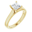 18ct WG Solitaire Princess cut Lab Grown Diamond Ring