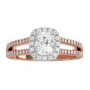 Halo Styles Diamond Engagement Ring Mounting