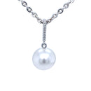 SOLD - 9ct WG Australian south sea Pearl Pendant