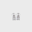(SOLD)   18ct White Gold Diamond Stud Earrings