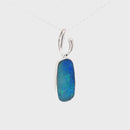 (SOLD) - 925 Sterling Silver Opal Pendant
