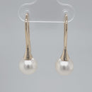 SOLD -  9ct Yellow Gold  Australian South sea Pearl Earrings