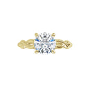 18ct WG Solitaire Round cut Lab Grown Diamond Ring