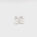 SOLD  - Platinum Australian South Sea Pearl Earrings