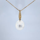 9ct Yellow Gold Australian South Sea Pearl Pendant