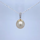 18ct White Gold Australian South Sea Pearl Pendant