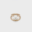 9ct Yellow Gold Australian South Sea Pearl Ring
