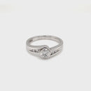 18ct White Gold Diamond Ring