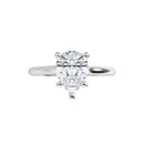18ct Yellow Gold - Solitaire Pear cut  Lab Grown Diamond Ring