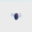 18ct WG Opal Ring