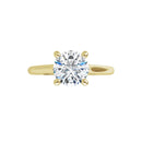 18ct Yellow Gold - Solitaire Round cut Lab Grown Diamond Ring