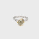 Platinum & 18ct YG Diamond Ring