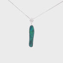 (SOLD)  14ct WG Opal Pendant