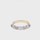 SOLD - 18ct YG & WG Diamond Ring