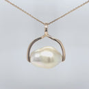 9ct Yellow Gold Australian south sea Pearl Pendant