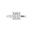 18ct Yellow Gold Solitaire Cushion cut Lab Grown Diamond Ring