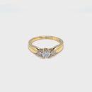 18ct Yellow Gold Diamond Ring