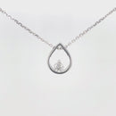 (SOLD)   Platinum Diamond Pendant