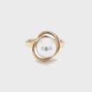 SOLD - 9ct Yellow Gold Australian South Sea Pearl Ring