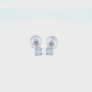 (SOLD)   Platinum Diamond studs