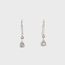 18CT White Gold Diamond Earrings