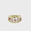 18ct YWR Gold Diamond Ring