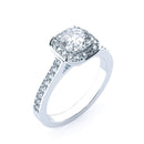 Halo Style Diamond Engagement Ring Mounting