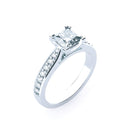 Side Diamond Engagement Ring Mounting