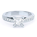 Side Diamond Engagement Ring Mounting