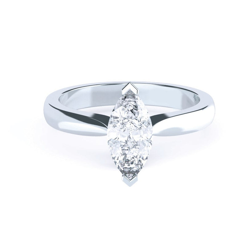 Diamond Solitaire Engagement Ring Mounting