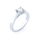 Diamond Solitaire Engagement Ring Mounting