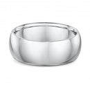 9ct White Gold Men Wedding Ring