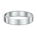 9ct White Gold Men Wedding Ring
