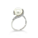 SOLD - 18ct White Gold Australian South Sea Pearl Ring