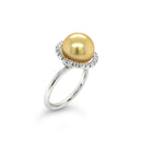 SOLD - 18ct White Gold Australian South Sea Pearl Ring