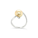 18ct White Gold Australian South Sea Pearl Ring