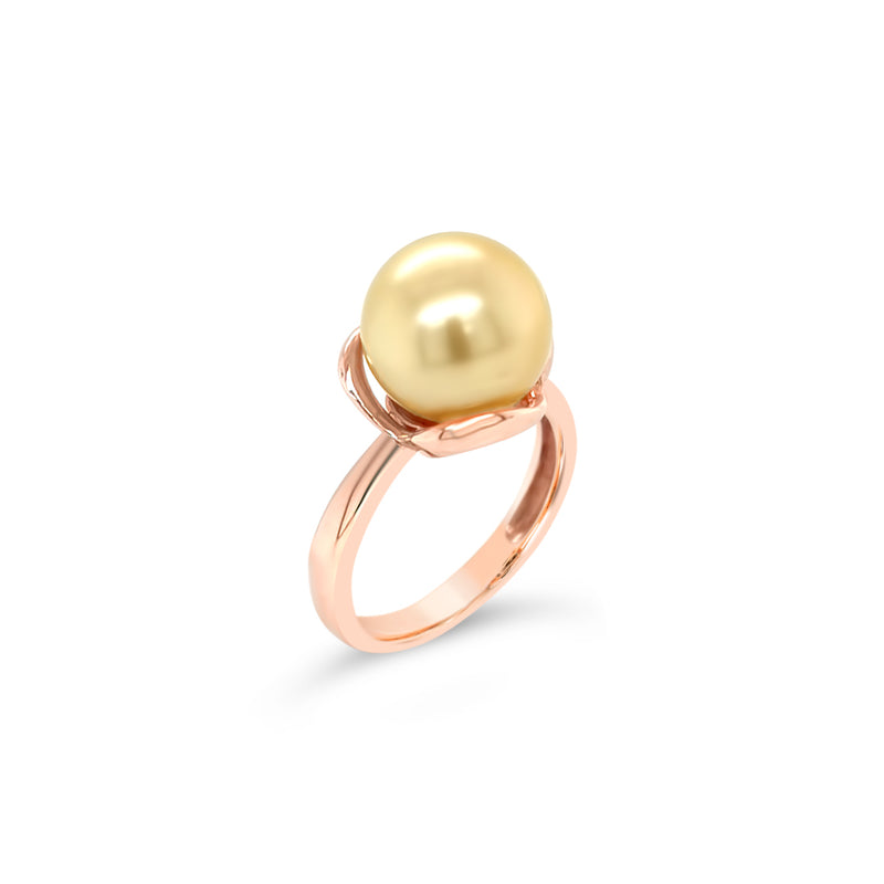 9ct Rose Gold Australian South Sea Pearl Ring