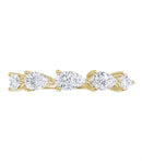 18ct YG Lady Diamond Ring