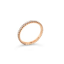 18ct Rose Gold Pink Diamond Ring