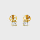 SOLD - 18ct Yellow Gold Diamond studs