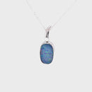 925 Sterling Silver Opal Pendant