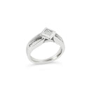 18CT White Gold Diamond Ring