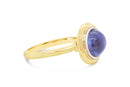 SOLD - 18ct Yellow Gold and White Gold Tanzanite Ring